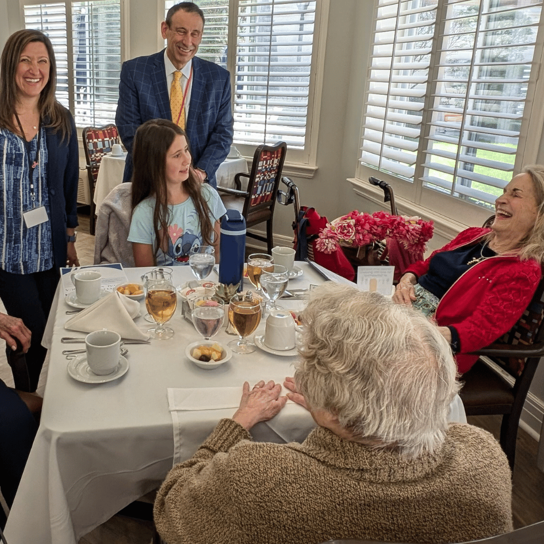 Intergenerational Generations Over Dinner events have positive benefits for everyone involved