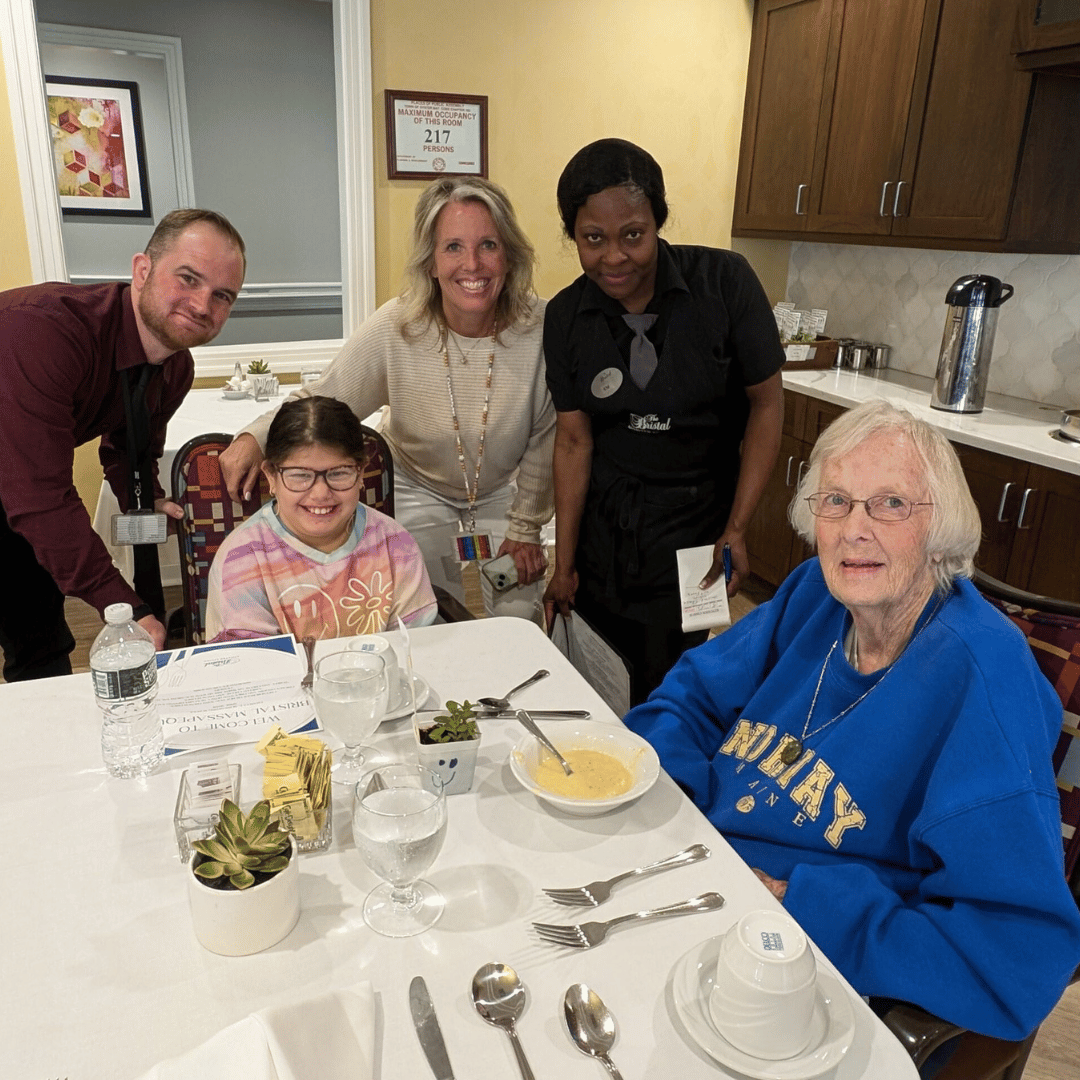 The Bristal at Massapequa hosted a Generations Over Dinner Event